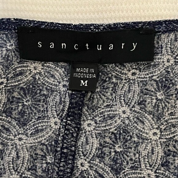 Sanctuary Mischa Midi Wrap Dress in Indigo Mandala, Medium - Picture 12 of 15